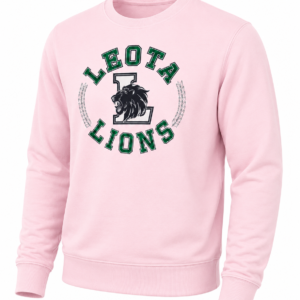 sweatshirt-pink Leota Lions Sweatshirt (Youth)
